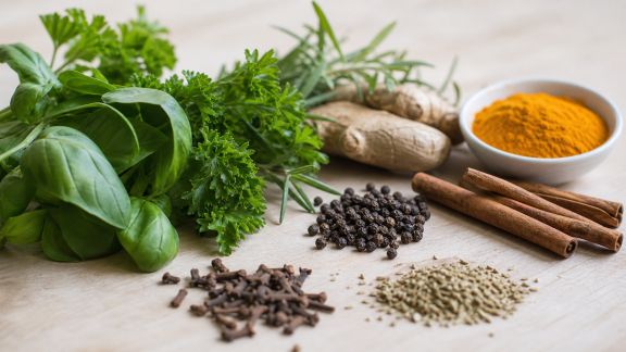 Les épices et herbes à intégrer dans l’alimentation après 60 ans : saveur et bienfaits santé