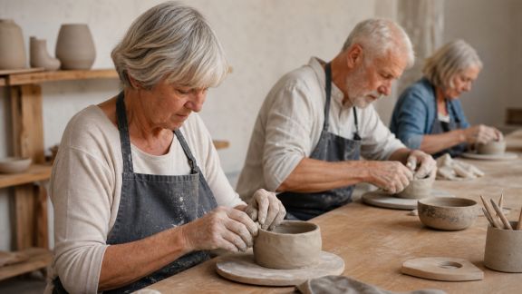 S’initier à la céramique pendant ses vacances : destinations et ateliers recommandés pour seniors