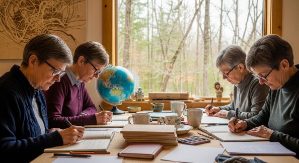 Ateliers d’écriture en voyage : créer et partager ses récits après 60 ans
