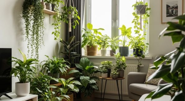 Idées pour créer un espace vert en intérieur, même sans balcon ni jardin