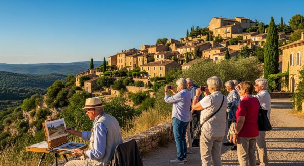 Partir sur les traces des grands peintres : circuits artistiques à travers la France pour seniors